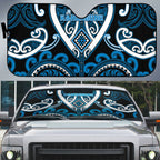 Aotearoa Ngati Kahungunu Auto Sun Shade Maori Tribal Pattern