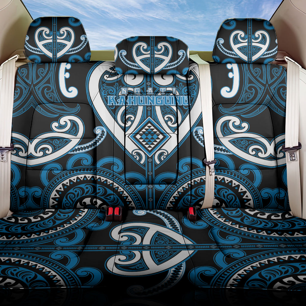 Aotearoa Ngati Kahungunu Back Car Seat Cover Maori Tribal Pattern