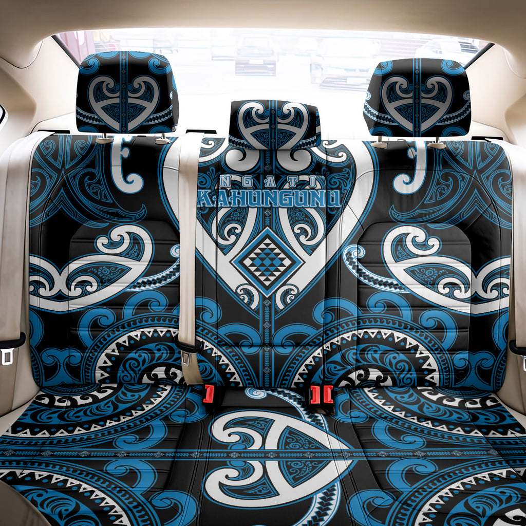 Aotearoa Ngati Kahungunu Back Car Seat Cover Maori Tribal Pattern