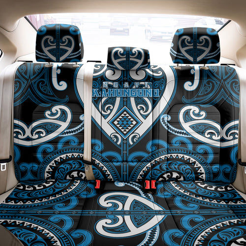 Aotearoa Ngati Kahungunu Back Car Seat Cover Maori Tribal Pattern