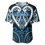 Custom Aotearoa Ngati Kahungunu Baseball Jersey Maori Tribal Pattern