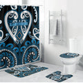 Aotearoa Ngati Kahungunu Bathroom Set Maori Tribal Pattern