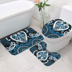 Aotearoa Ngati Kahungunu Bathroom Set Maori Tribal Pattern