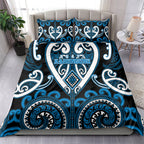 Aotearoa Ngati Kahungunu Bedding Set Maori Tribal Pattern