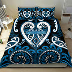 Aotearoa Ngati Kahungunu Bedding Set Maori Tribal Pattern