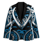 Custom Aotearoa Ngati Kahungunu Blazer Maori Tribal Pattern