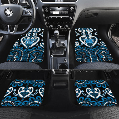 Custom Aotearoa Ngati Kahungunu Car Mats Maori Tribal Pattern