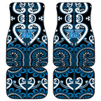 Custom Aotearoa Ngati Kahungunu Car Mats Maori Tribal Pattern