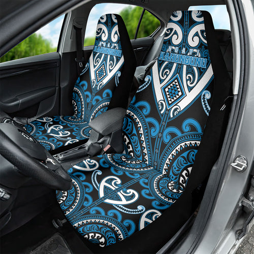 Aotearoa Ngati Kahungunu Car Seat Cover Maori Tribal Pattern