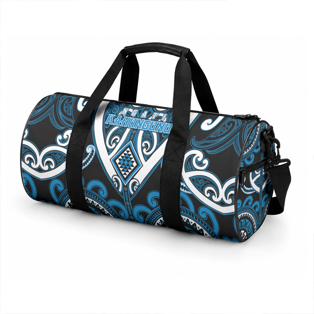 Aotearoa Ngati Kahungunu Duffle Bag Maori Tribal Pattern