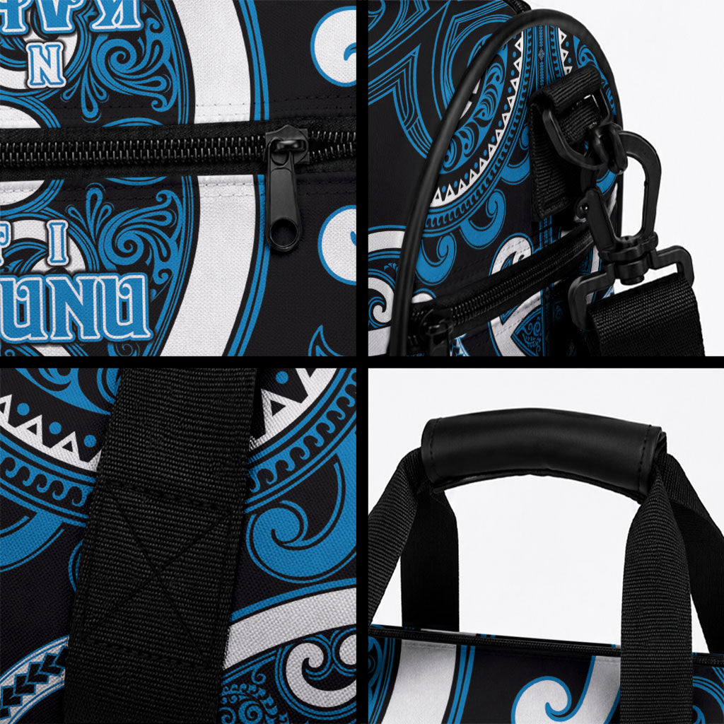 Aotearoa Ngati Kahungunu Duffle Bag Maori Tribal Pattern