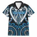 Custom Aotearoa Ngati Kahungunu Hawaiian Shirt Maori Tribal Pattern