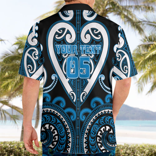 Custom Aotearoa Ngati Kahungunu Hawaiian Shirt Maori Tribal Pattern