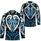 Custom Aotearoa Ngati Kahungunu Hockey Jersey Maori Tribal Pattern