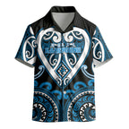 Custom Aotearoa Ngati Kahungunu Kid Hawaiian Shirt Maori Tribal Pattern