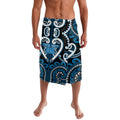 Custom Aotearoa Ngati Kahungunu Lavalava Maori Tribal Pattern