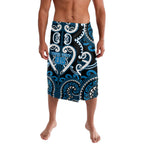 Custom Aotearoa Ngati Kahungunu Lavalava Maori Tribal Pattern