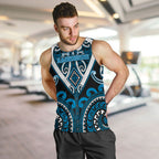 Custom Aotearoa Ngati Kahungunu Men Tank Top Maori Tribal Pattern
