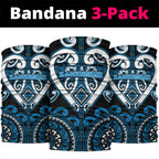 Aotearoa Ngati Kahungunu Neck Gaiter Maori Tribal Pattern