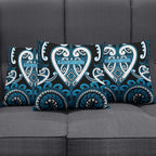 Aotearoa Ngati Kahungunu Pillow Cover Maori Tribal Pattern