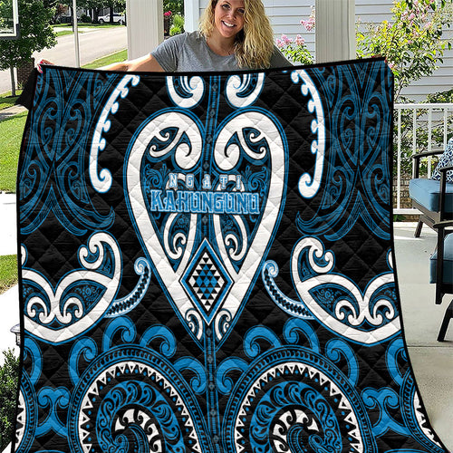 Aotearoa Ngati Kahungunu Quilt Maori Tribal Pattern