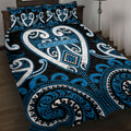 Aotearoa Ngati Kahungunu Quilt Bed Set Maori Tribal Pattern
