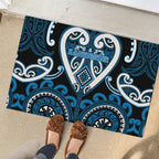 Aotearoa Ngati Kahungunu Rubber Doormat Maori Tribal Pattern