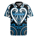 Custom Aotearoa Ngati Kahungunu Rugby Jersey Maori Tribal Pattern