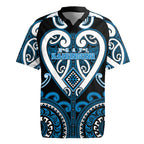 Custom Aotearoa Ngati Kahungunu Rugby Jersey Maori Tribal Pattern
