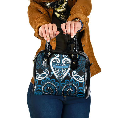 Aotearoa Ngati Kahungunu Shoulder Handbag Maori Tribal Pattern