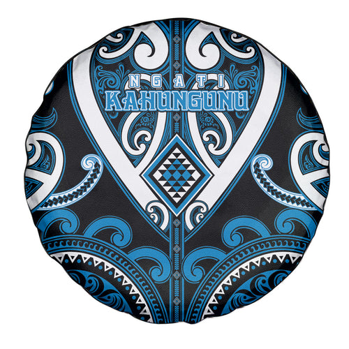 Aotearoa Ngati Kahungunu Spare Tire Cover Maori Tribal Pattern