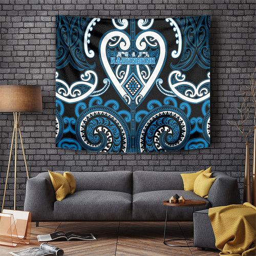 Aotearoa Ngati Kahungunu Tapestry Maori Tribal Pattern