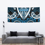 Aotearoa Ngati Kahungunu Tapestry Maori Tribal Pattern