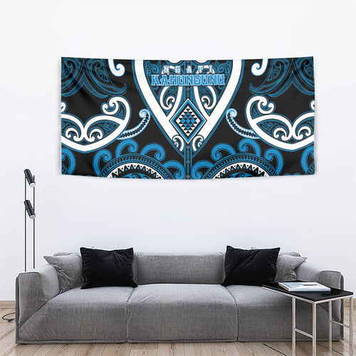 Aotearoa Ngati Kahungunu Tapestry Maori Tribal Pattern