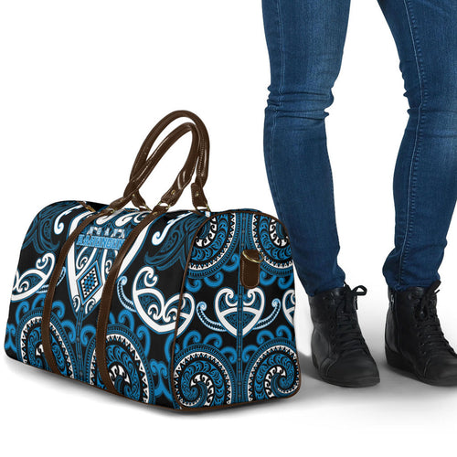Aotearoa Ngati Kahungunu Travel Bag Maori Tribal Pattern