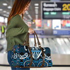 Aotearoa Ngati Kahungunu Travel Bag Maori Tribal Pattern