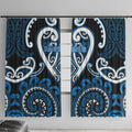 Aotearoa Ngati Kahungunu Window Curtain Maori Tribal Pattern