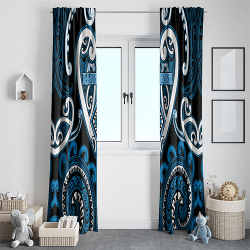 Aotearoa Ngati Kahungunu Window Curtain Maori Tribal Pattern