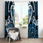 Aotearoa Ngati Kahungunu Window Curtain Maori Tribal Pattern