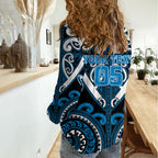 Custom Aotearoa Ngati Kahungunu Women Casual Shirt Maori Tribal Pattern