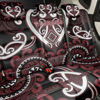 Aotearoa Te Arawa Back Car Seat Cover Maori Tribal Pattern