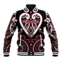 Custom Aotearoa Te Arawa Baseball Jacket Maori Tribal Pattern