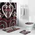 Aotearoa Te Arawa Bathroom Set Maori Tribal Pattern