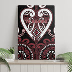 Aotearoa Te Arawa Canvas Wall Art Maori Tribal Pattern