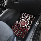 Custom Aotearoa Te Arawa Car Mats Maori Tribal Pattern