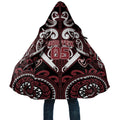Custom Aotearoa Te Arawa Cloak Maori Tribal Pattern