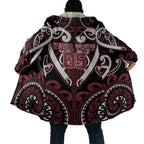 Custom Aotearoa Te Arawa Cloak Maori Tribal Pattern