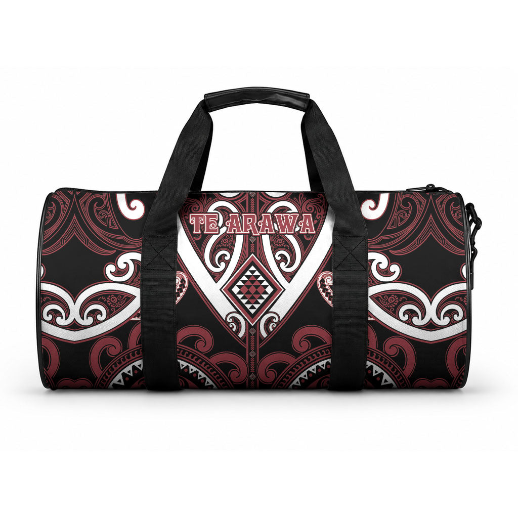 Aotearoa Te Arawa Duffle Bag Maori Tribal Pattern
