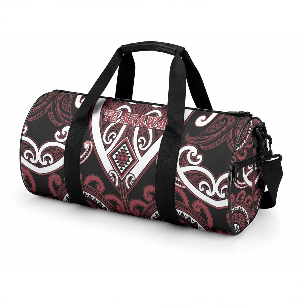 Aotearoa Te Arawa Duffle Bag Maori Tribal Pattern