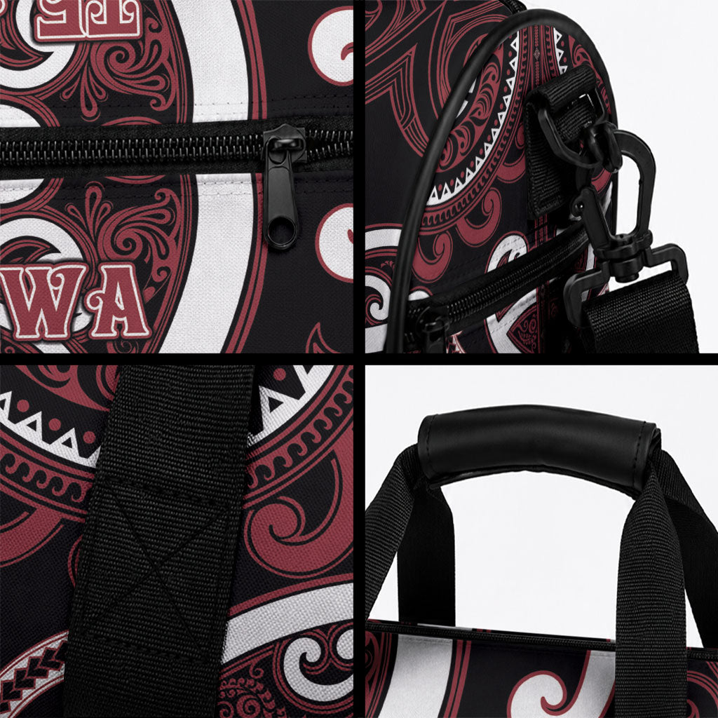 Aotearoa Te Arawa Duffle Bag Maori Tribal Pattern